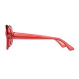 Clout Goggles Clear Red + Red