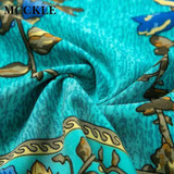 MCCKLE Summer Women Print Party Dress Bohemian half sleeve beach lace-up Casual dress Baroque Mini Straight Beach Dress Boho