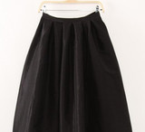 Maxi Long Skirt Floor Length Ladies High Waisted Skirts Women Neon Yellow Black Saias Longa 2018 Femininas Formal Jupe Femme