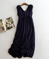Maternity Women's Jersey Dress Sleeveless V-Neck Pregnant Top Clothes for pregnant Women Slim Pregnancy Dress Wear Profession