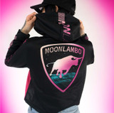 Ladies ML RetroWave Cropped Hoodie