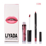 liquid matte lasting waterproof lipstick lips pencil makeup Mate lip gloss cosmetics lip kit