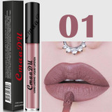 Lip Brand Matte Liquid Lipstick Nude Metallic Matte Lipstick Waterproof Lip Gloss Makeup Lipstick Liquid Matte Cosmetics