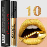 Lip Brand Matte Liquid Lipstick Nude Metallic Matte Lipstick Waterproof Lip Gloss Makeup Lipstick Liquid Matte Cosmetics