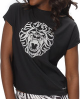 Lion Logo Tee - Black