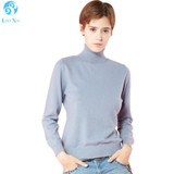 Liny Xin 100% Cashmere Women's Sweater and Pullover Winter Turtleneck Sweater Women Long Sleeve Slim fit knitted Sweater