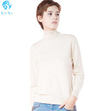 Liny Xin 100% Cashmere Women's Sweater and Pullover Winter Turtleneck Sweater Women Long Sleeve Slim fit knitted Sweater