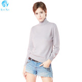 Liny Xin 100% Cashmere Women's Sweater and Pullover Winter Turtleneck Sweater Women Long Sleeve Slim fit knitted Sweater