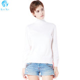 Liny Xin 100% Cashmere Women's Sweater and Pullover Winter Turtleneck Sweater Women Long Sleeve Slim fit knitted Sweater