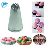 LINSBAYWU Stainless Steel Drop Flower Tips Cake Nozzle Cupcake Sugar Crafting Icing Piping Nozzles Pastry Tool HF312