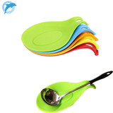 LINSBAYWU Silicone Spoon Rest Heat Resistant Kitchen Utensil Spatula Holder Cooking Tool Free Shipping