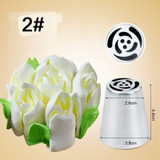LINSBAYWU Russian DIY Pastry Cake Icing Piping Decorating Nozzle Tips Baking Pastry Tool