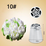 LINSBAYWU Russian DIY Pastry Cake Icing Piping Decorating Nozzle Tips Baking Pastry Tool