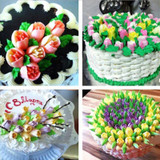 LINSBAYWU Russian DIY Pastry Cake Icing Piping Decorating Nozzle Tips Baking Pastry Tool