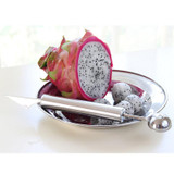 LINSBAYWU 1 pc Double-End Multi Function Fruit Carving Knife Stainless Steel Ice Cream Scoop Spoon Melon Baller home garden