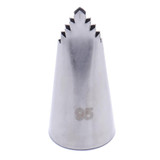 LINSBAYWU #95 Leaves Tube Decorating Tip Icing Fondant Piping Decorating Nozzles Pastry