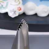 LINSBAYWU #95 Leaves Tube Decorating Tip Icing Fondant Piping Decorating Nozzles Pastry