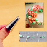 LINSBAYWU #352 Rose Leaves Cupcake Decorating Tips Pastry Nozzles Fondant Decorations Bakeware