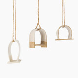 Linda Fahey Arch Mini Shelf: Handcrafted Ceramic Decor by Poketo