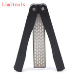 LIMITOOLS Portable Double-Sided Diamond Knife Sharpener