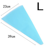 LIMITOOLS 13" Reusable Silicone Icing Pastry Bag - Eco-Friendly Tool