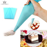 LIMITOOLS 13" Reusable Silicone Icing Pastry Bag - Eco-Friendly Tool