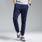 Men's Slim Straight Casual Linen Pants for Spring & Summer
