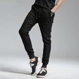 Men's Slim Straight Casual Linen Pants for Spring & Summer