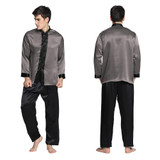 Lilysilk Men's Luxury Silk Pajamas - 22 Momme Long Sleeve Set