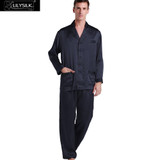 LILYSILK Men's 22 Momme Silk Pajamas Set - Free Shipping