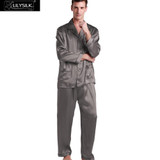 LILYSILK Men's 22 Momme Silk Pajamas Set - Free Shipping