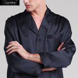 LILYSILK Men's 22 Momme Silk Pajamas Set - Free Shipping