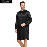 LILYSILK Men's 22 Momme Silk Robe - Luxurious Comfort
