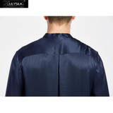 LILYSILK Men's 22 Momme Silk Robe - Luxurious Comfort