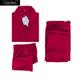 LILYSILK 22 Momme Silk Pajamas Set for Men - Free Shipping