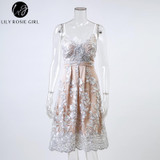 White Off Shoulder Deep V-Neck Summer Party Dress - Lily Rosie Girl