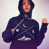 Minimal Sigil Sponge Fleece hoodie - Unisex