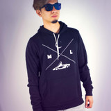 Minimal Sigil Sponge Fleece hoodie - Unisex