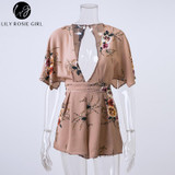 Stylish Boho Floral Print Women’s Playsuit by Lily Rosie Girl Stylish Boho Floral Print Women’s Playsuit by Lily Rosie Girl