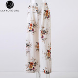 Boho Wide Leg Pants for Women | Lily Rosie Girl Floral Style