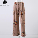 Boho Wide Leg Pants for Women | Lily Rosie Girl Floral Style