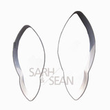Lily Petal Leaf Silicone Veiner & Cutter for Cake Decorating