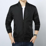 LILL Smooth Casual Men's Spring Bomber Jacket - UMA346