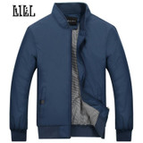 LILL Smooth Casual Men's Spring Bomber Jacket - UMA346