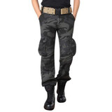 LILL Men's Tactical Pants - Pure Cotton Camouflage Cargo Trousers