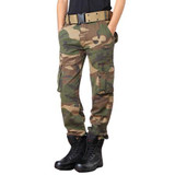 LILL Men's Tactical Pants - Pure Cotton Camouflage Cargo Trousers