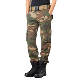 LILL Men's Tactical Pants - Pure Cotton Camouflage Cargo Trousers