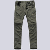 LILL Quick Dry Men's Travel Pants - Casual Joggers in Black & Khaki