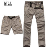 LILL Quick Dry Men's Travel Pants - Casual Joggers in Black & Khaki