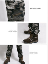 LILL Army Camouflage Cargo Pants for Men - Breathable & Casual